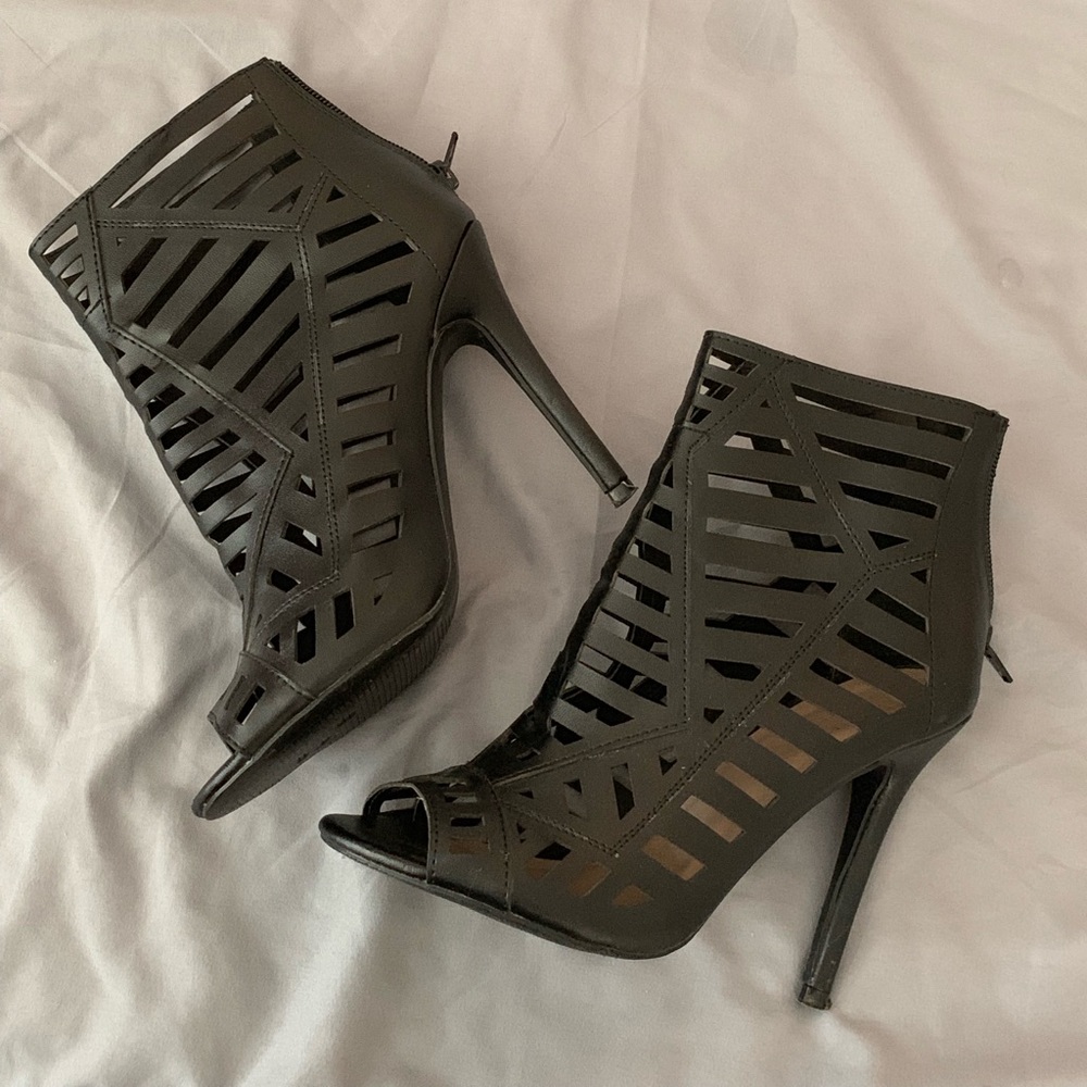 Black heels